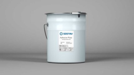 Клей для формования изделий из резиновой и EPDM крошки Adhesive-Plate